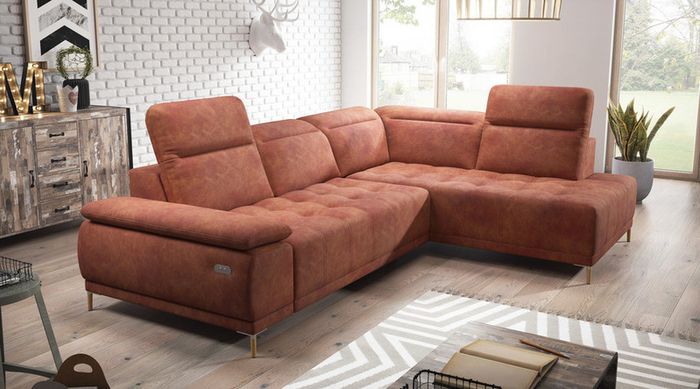 Focus L Corner Sofa Bed @ J & D Furniture