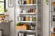 Stainless Steel Kitchen Shelves 5-Tier Units And Storage Adjustable Shelf