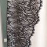 REISS ivory and black lace dress Sz 12 Image 3