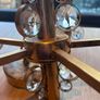 Vintage Palwa Style Crystal Chandelier Image 3