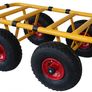4 Wheel Transport Trolley 300 kg TD 300-4W Heavy Duty Loads Trolley Image 3