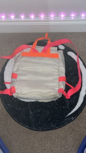 Under Armour Women's UA Favorite Backpack One Size White Pink Orange