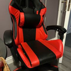 Leather gaming chair