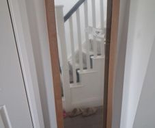 Ikea Mirror Black