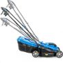 1300W Electric Lawn Mower  33cm Lightweight Corded Lawnmower, 30L Grass Box, Foldable Handle, 3 Cutting Heights, Ideal for Small Gardens Image 6