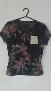 AllSaints Ellie mesh Tee NEW WITH TAGS