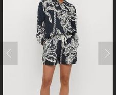 linen shorts and shirt co ord