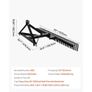 Tow Behind Dethatcher, 1525mm Tow Dethatcher with 32 Steel Tines, 3-Point Lawn Dethatcher Rake with Attachments for Tractor, Landscape Rake for Garden, Farm, Grass Image 2