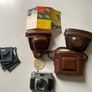film camera Halina ROLLS viewfinder camera working Image 3