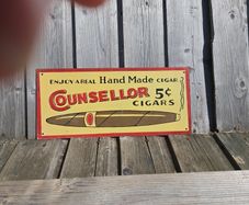 Counsellor Cigars Metal/Tin Sign
