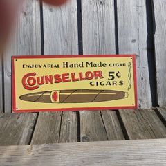 Counsellor Cigars Metal/Tin Sign