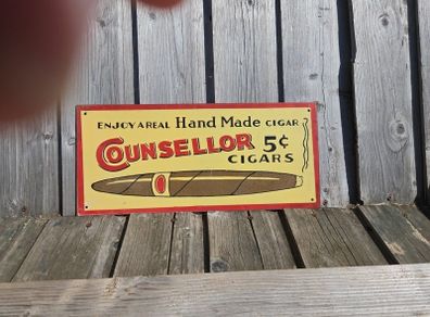 Counsellor Cigars Metal/Tin Sign