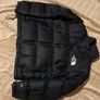 north face puffer uk10 black padded jacket Image 3