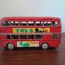Vintage Friction Toy Double-decker Bus Image 8