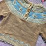 3-6m, JoJo Maman Bebe Duck Fair Isle Jumper and Bottoms Image 8