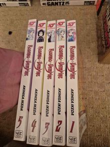 Rosario + Vampire volumes 1,2,3,4,5