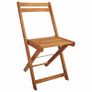 Balcony Planter Table with 2 Bistro Chairs Solid Acacia Wood Image 4