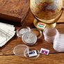 0545 60 Pieces 40mm Coin Capsules Case Holder Storage Image 6