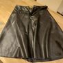 Savida faux leather swing skirt Image 2