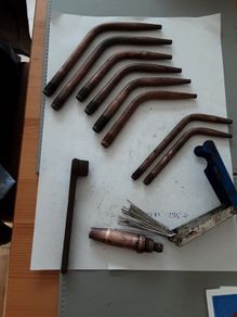 Gas welding nozzles