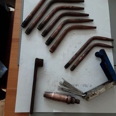 Gas welding nozzles