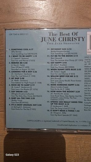 June Christy. The Best Of.