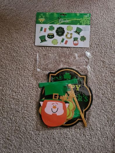 St Patrick's Day 12 Piece Cut Outs