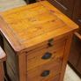 Pair of Irish Coast Reclaimed Wood Bedside Cabinets Image 4