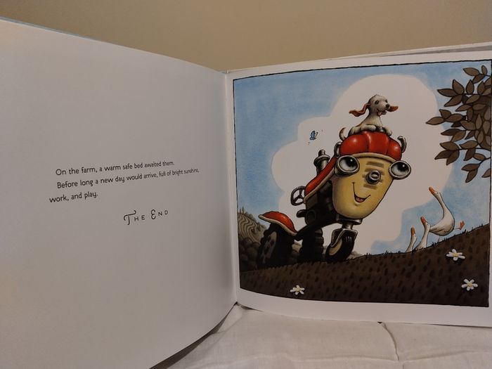 Otis The tractor and the Puppy by Loren Long hardback book