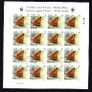 2005 Ireland Fauna and Flora (Butterflies) Commemorative Stamp Sheetlet Plate 1A1A1A1A  Fine CDS Used with Dublin cancel of 24th May 2005 (First day of issued) on envelope extract. Image 2