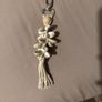 Handmade macrame keychain Image 3