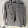 Next grey denim jacket hood age 10 Image 2