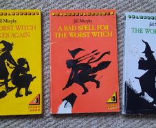 Vintage Jill Murphy Witch books
