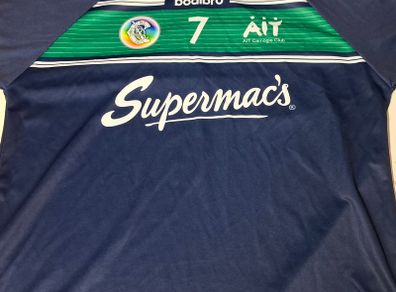Athlone Institute of Technology (Match Worn No.7) Camogie Jersey (Adult Medium) FREE POST