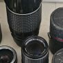 Collection of camera lenses 500mm 300mm 135mm 55mm 28mm Image 7