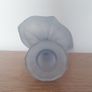 CANDLESTICK - Art Deco - Frosted Glass Image 7