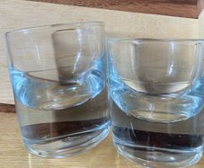 Powers old Whiskey Glasses set
