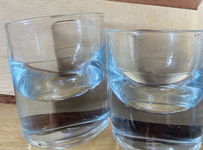 Powers old Whiskey Glasses set