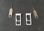 New - A Samsung Galaxy S7 Edge Dual Sim Card Holder - Silver.