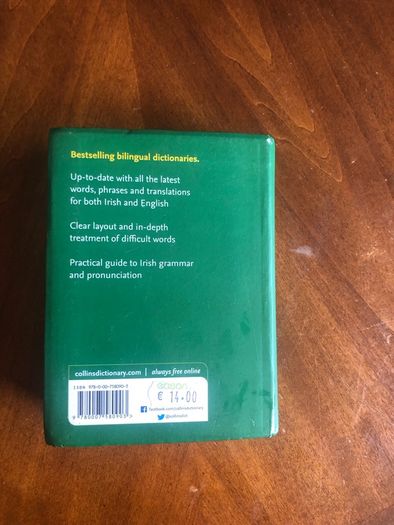 Collins Irish dictionary - pocket edition