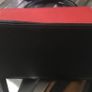 Beautiful handbag with a beautiful colour scheme of black, red and green with adjustable and removable shoulder strap Image 4