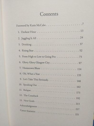 Clare Shine - Scoring Goals in the Dark (signed)