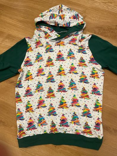 unique hoodie - Christmas - size S