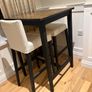 Rustic industrial high table and 2 stools Image 3
