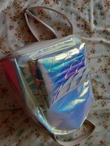 Brand New Holographic Mermaid Back pack