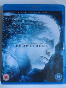 Prometheus (Ridley Scott Film) [2012] Noomi Rapace, Michael Fassbender, Guy Pearce, Idris Elba, Logan Marshall-Green & Charlize Theron [Blu-ray Movie]