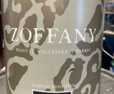 2.5 ltr zoffany Bone black acrylic eggshell