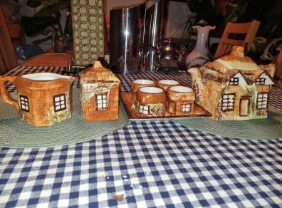 4 piece set- Price Bros. Cottage Ware