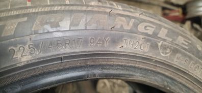 225/45/17 by 1 as new