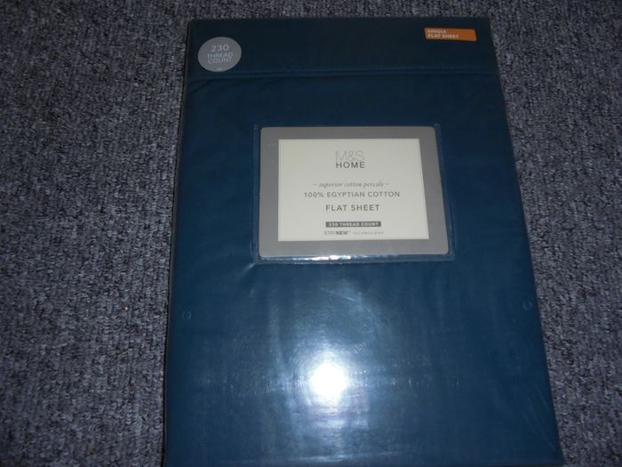 Single flat sheet